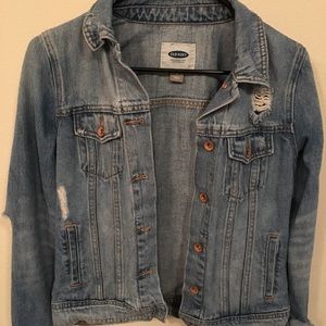 Old Navy Women’s Distressed Denim Jacket